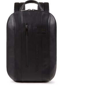 Piquadro Skórzany plecak Urban 39 cm z przegrodą na laptopa