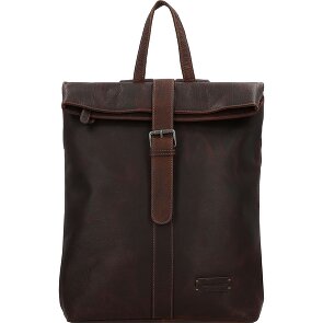 Jack Kinsky Porto Plecak Skórzany 37 cm Komora na laptopa