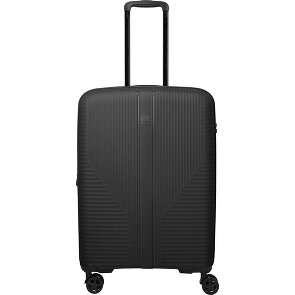 Travelite Air Stripe 4 kółka Walizka M 66 cm z plisą rozprężną