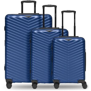 Redolz Essentials 18 4 kółka Zestaw walizek 3-części z plisą rozprężną
