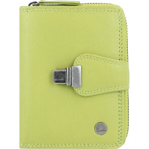 Greenburry Portfel gąbczasty skóra 9 cm