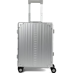 Aleon Walizka kabinowa Traveler Domestic z 4 kółkami, Aluminium, 55 cm