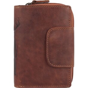 Jack Kinsky Monterey Portfel Ochrona RFID Skórzany 10 cm