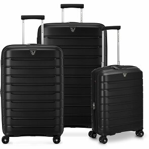 Roncato B-Flying 4 kółka Zestaw walizek 3-części z plisą rozprężną