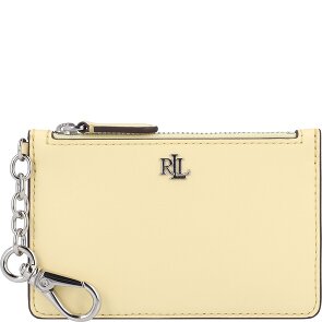 Lauren Ralph Lauren Zip Card Portfel z kluczem Skórzany 13 cm