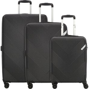 American Tourister Exoline 4 kółka Zestaw walizek 3-części z plisą rozprężną American Tourister Exoline 4 kółka Zestaw walizek 3-części z plisą rozprężną