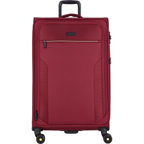 d&n Travel Line 9704 4 kółka Walizka L 78 cm z funkcją poszerzenia