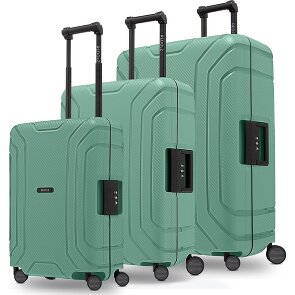 Redolz Essentials 15 walizka na 4 kółkach 3-częściowa z trzypunktowym zapięciem