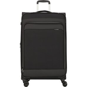 d&n Travel Line 9504 4 kółka Walizka L 76 cm z plisą rozprężną