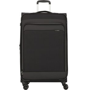 d&n Travel Line 9504 4 kółka Walizka L 76 cm z plisą rozprężną