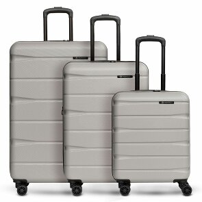 Franky Zestaw walizek na 4 kółkach Munich 4.0, 3-częściowy z elastycznym zagięciem