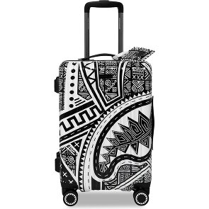Sprayground Printed Zipper Shark AI Journey to the Mind 4 kółka Walizka kabinowy 55 cm
