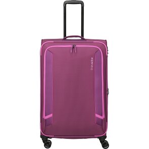Travelite Corsiica 4 kółka Walizka L 77 cm z plisą rozprężną