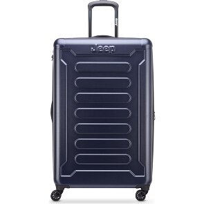 Jeep JH004C 4 kółka Walizka 80 cm z plisą rozprężną