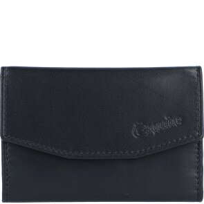 Esquire New Silk Portfel z kluczem Skórzany 10 cm