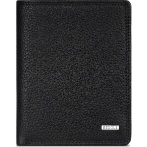 Redolz Portfel Leather Essentials HF z ochroną RFID, z skóry, 9,5 cm, rozkładany