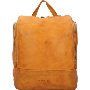 Harold's Skórzany plecak Submarine z przegrodą na laptopa 32 cm
