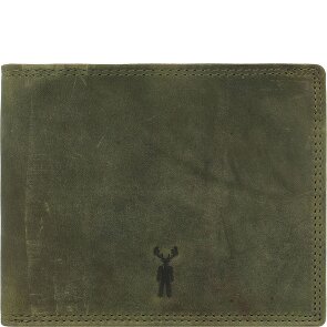 Jack Kinsky Risör Portfel Ochrona RFID Skórzany 13 cm