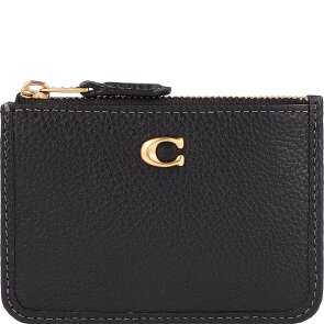 Coach Mini Skinny Portfel z kluczem Skórzany 11 cm