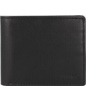 Fossil Derrick Portfel Ochrona RFID Skórzany 12 cm