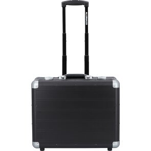 Alumaxx Walizka biznesowa na 2 kółka, Aluminium, z przegrodą na laptopa, 37 cm
