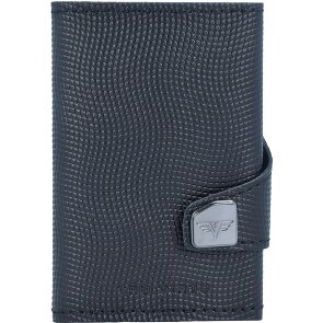 Tru Virtu Etui na karty kredytowe Click & Slide Portfel RFID Skóra 6,5 cm