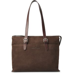 Castelijn & Beerens Nubuck Torba na ramię Skóra 40 cm Komora na laptopa