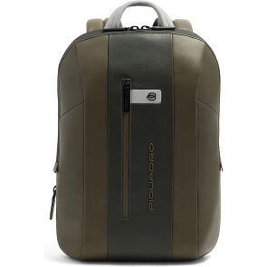 Piquadro Zaino Plecak Skóra 42 cm Komora na laptopa