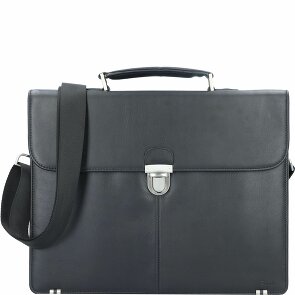 Esquire Oxford Briefcase Leather 40 cm Laptop Compartment