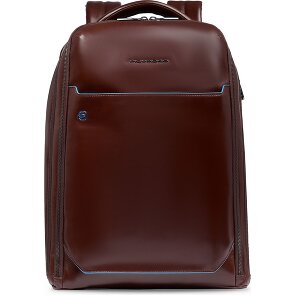 Piquadro Blue Square Plecak Skórzany 42 cm Komora na laptopa