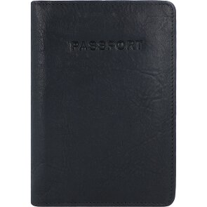 Burkely Skórzane etui na paszport RFID Antique Avery 10 cm