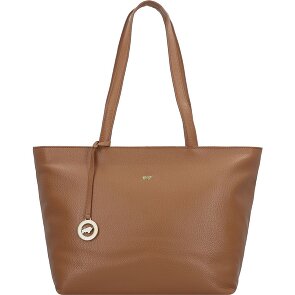 Braun Büffel Hanna Shopper Bag Skórzany 43 cm Braun Büffel Hanna Shopper Bag Skórzany 43 cm