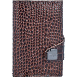 Tru Virtu Etui na karty kredytowe Click & Slide Portfel RFID Skóra 6,5 cm