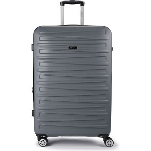 Benzi 5493 4 kółka Walizka L 77 cm z plisą rozprężną