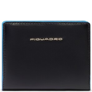 Piquadro Blue Square Portfel Ochrona RFID Skórzany 11 cm