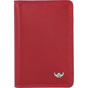 Golden Head Polo Skórzane etui na karty kredytowe RFID 7 cm