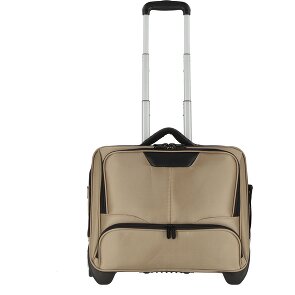 Dermata 2 kółka Walizka biznesowy 41 cm Komora na laptopa