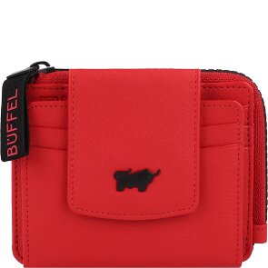 Braun Büffel Capri Etui na karty kredytowe Ochrona RFID Skórzany 11 cm
