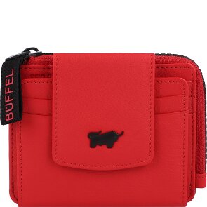 Braun Büffel Capri Etui na karty kredytowe Ochrona RFID Skórzany 11 cm