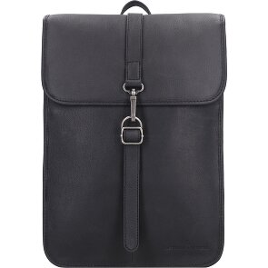 Castelijn & Beerens Skórzany plecak Carisma RFID z przegrodą na laptopa 41 cm