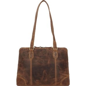 Greenburry Vintage Shopper Bag Skórzany 37 cm Komora na laptopa