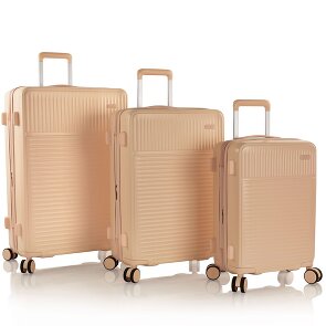 Heys Pastel 4 kółka Zestaw walizek 3-części z plisą rozprężną