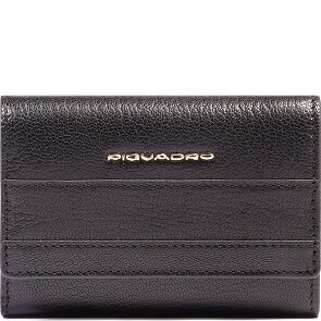 Piquadro Patricia Portfel Ochrona RFID Skórzany 9 cm