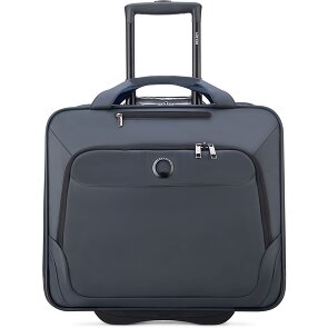 Delsey Paris 2-kołowy wózek biznesowy Parvis Plus z przegrodą na laptopa 38 cm
