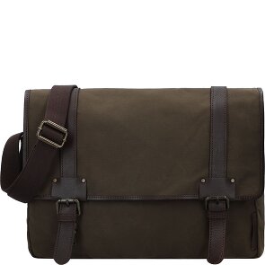 Harbour 2nd City Canvas Yale Briefcase Messenger 37 cm Komora na laptopa