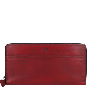 Greenburry Destressed Portfel Ochrona RFID Skórzany 19 cm