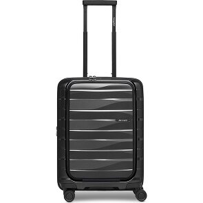 Bergpfeil Travel 4 kółka Walizka kabinowa 55 cm Komora na laptopa z funkcją poszerzenia