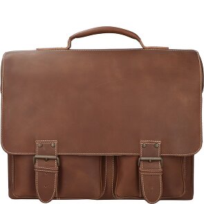 aunts & uncles Hunter Big Finn teczka skórzana 40 cm przegroda na laptopa