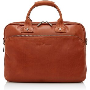 Castelijn & Beerens Firenze Briefcase RFID Leather 43 cm Komora na laptopa