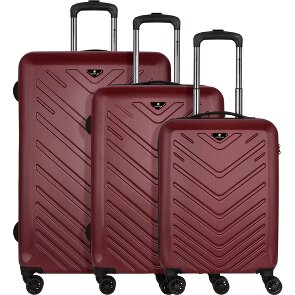 Check.In Milan 4-Wheel Luggage Set 3szt.